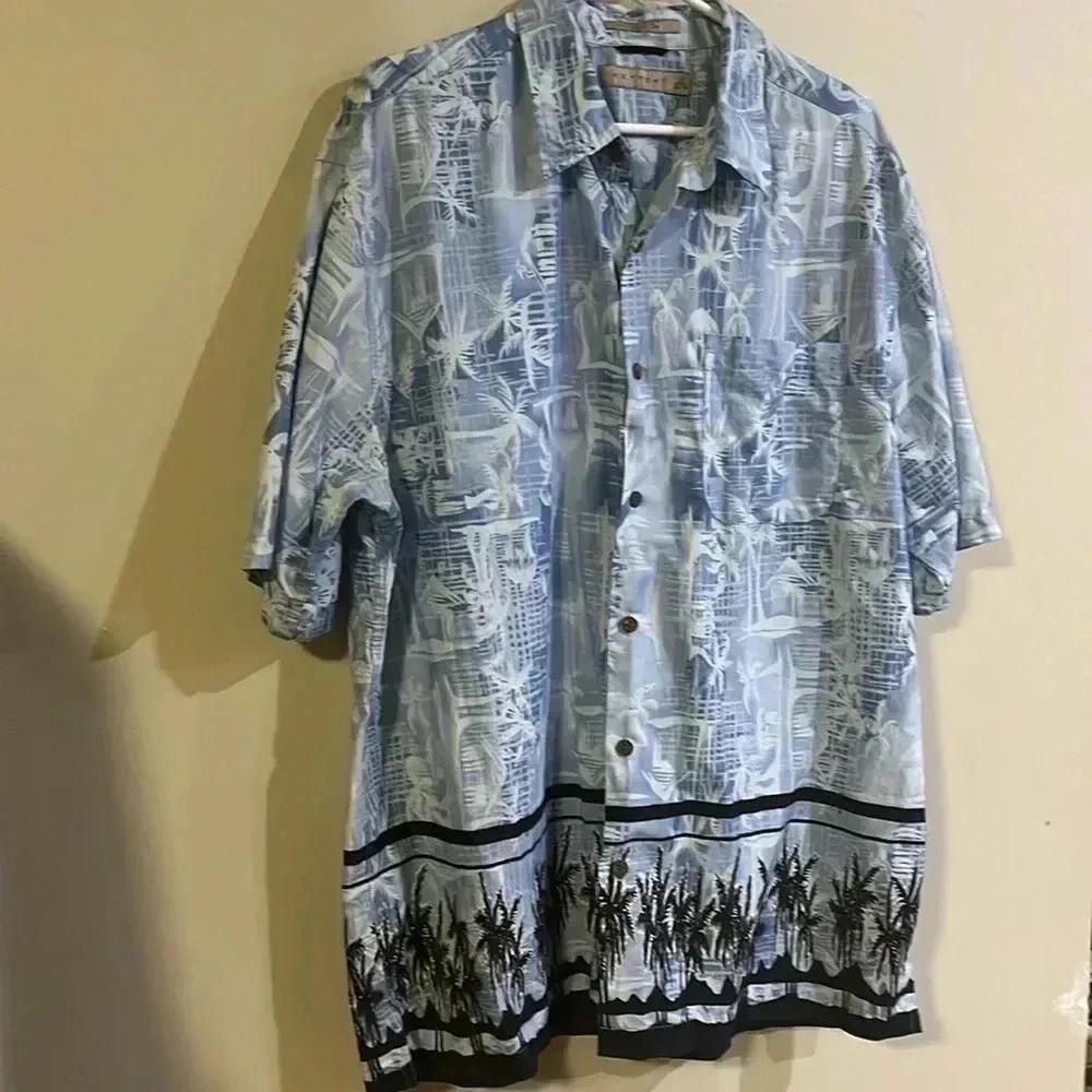 [XL]Retreat Men Beach Hawaii  SS Shirt